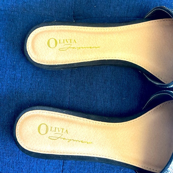 Olivia Ferguson sparkly mules, Size 8 Women. - Picture 3 of 5